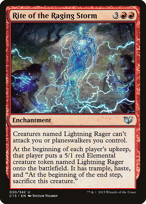 Rite of the Raging Storm - Commander 2015 - U - 30