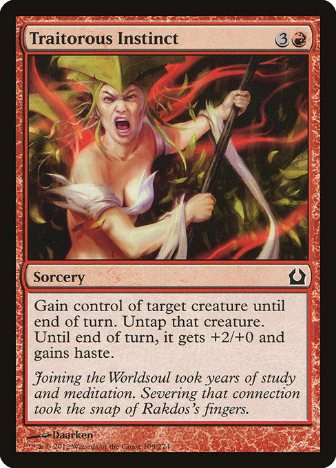 Traitorous Instinct - Return to Ravnica - C - 109