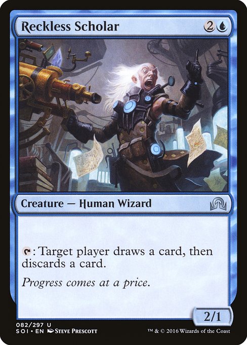 Reckless Scholar - Shadows over Innistrad - U - 82
