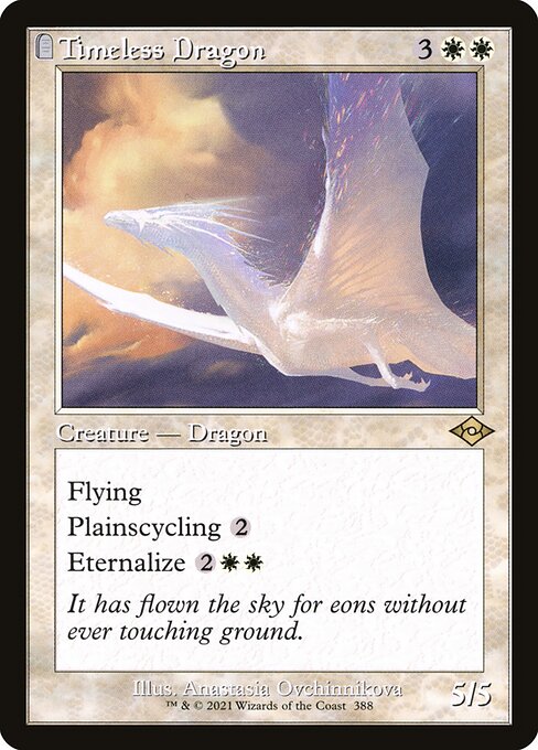 Timeless Dragon (Retro Frame) - Modern Horizons 2 - R - 388