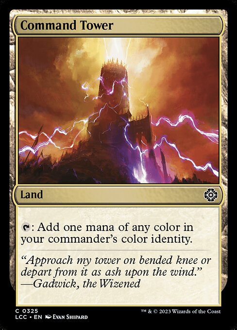 Command Tower - Commander: The Lost Caverns of Ixalan - C - 325