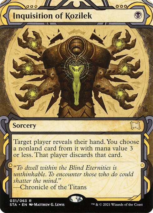 Inquisition of Kozilek (Foil Etched) - Strixhaven: Mystical Archives - R - 31