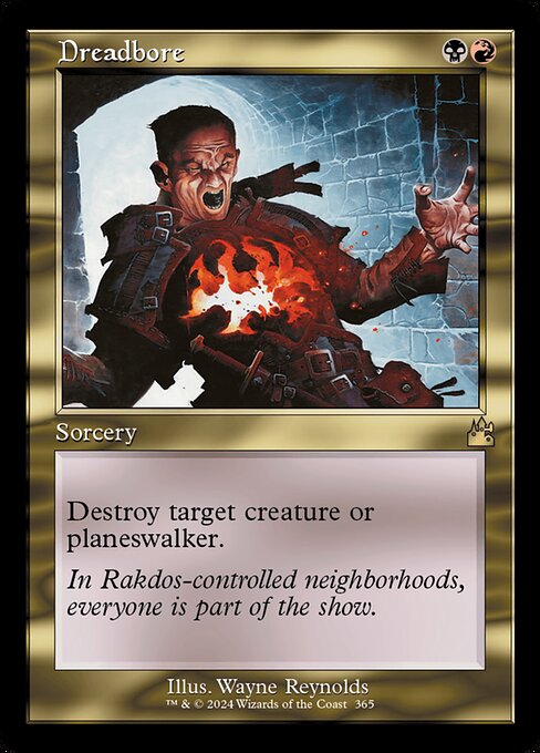 Dreadbore (Retro Frame) - Ravnica Remastered - R - 365
