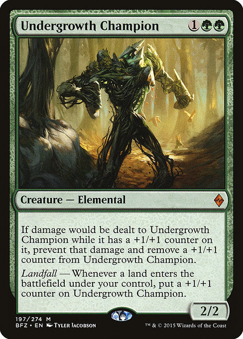 Undergrowth Champion - Battle for Zendikar - M - 197
