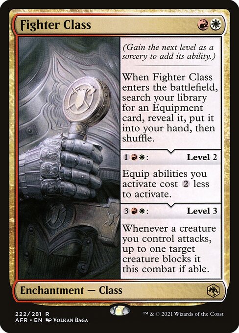 Fighter Class - Adventures in the Forgotten Realms - R - 222