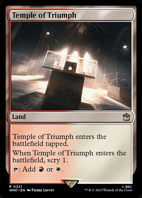 Temple of Triumph - Universes Beyond: Doctor Who - R - 321
