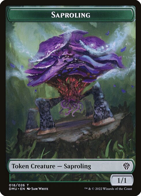 Saproling Token - Dominaria United - T - 18