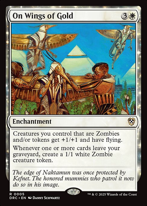 On Wings of Gold - Commander: Aetherdrift - R - 5