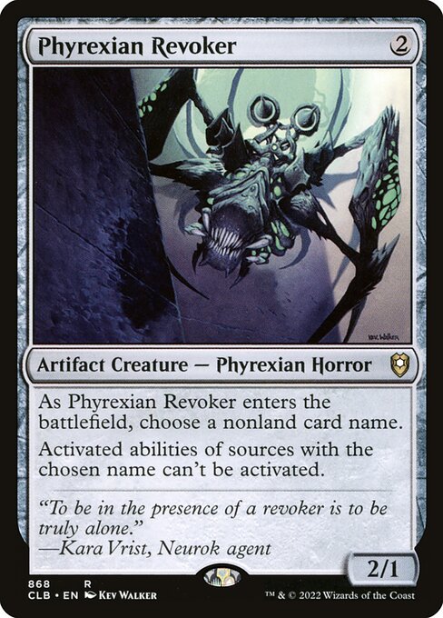 Phyrexian Revoker - Commander Legends: Battle for Baldur's Gate - R - 868