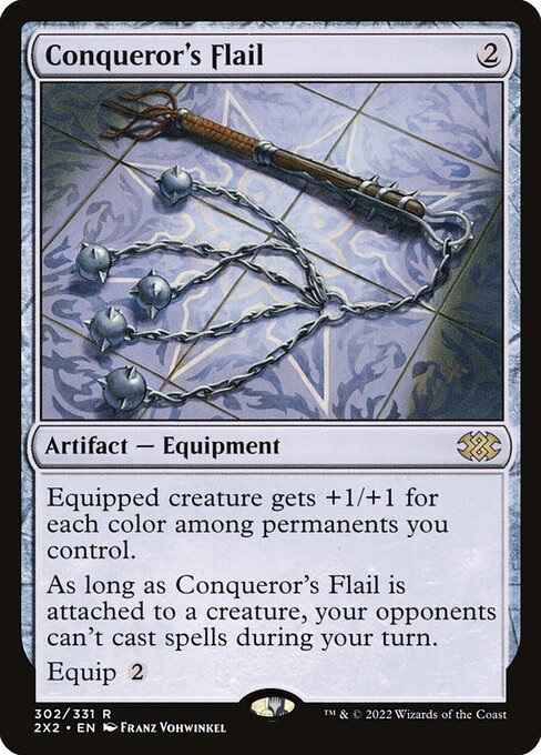 Conqueror's Flail - Double Masters 2022 - R - 302