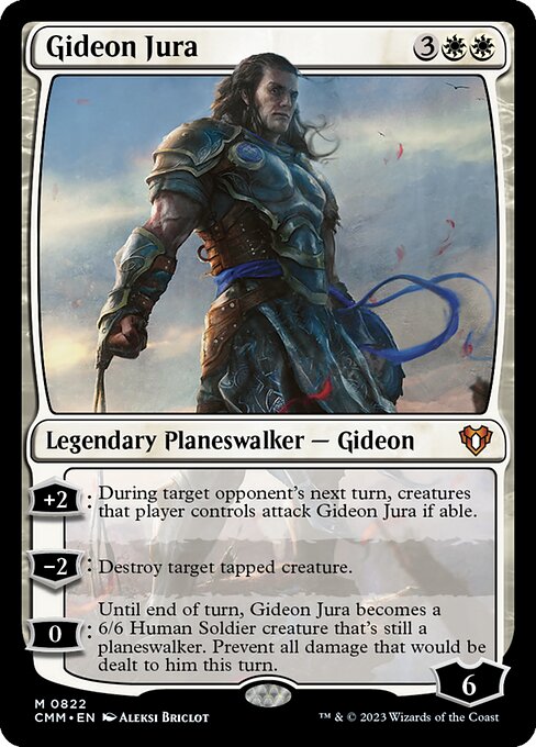 Gideon Jura - Commander Masters - M - 822