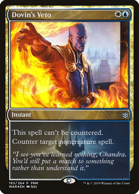 Dovin's Veto - FNM Promos - P - 193