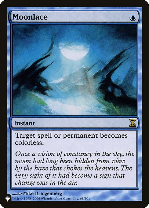 Moonlace - The List Reprints - R - 68/301