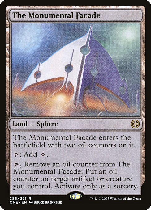 The Monumental Facade - Phyrexia: All Will Be One - R - 255