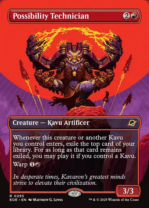 Possibility Technician (Borderless) - Edge of Eternities - R - 295