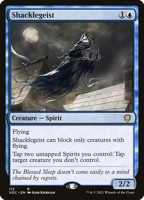 Shacklegeist - Commander: Innistrad: Crimson Vow - R - 112