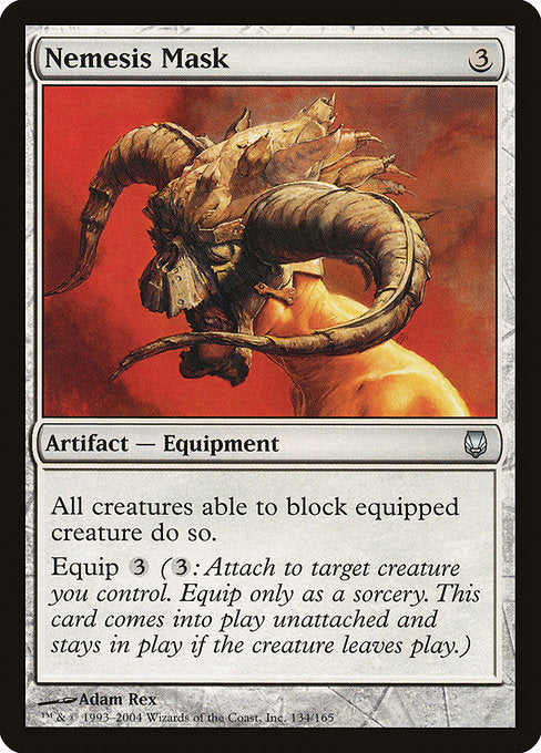 Nemesis Mask - Darksteel - U - 134