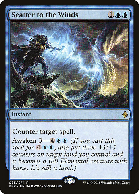 Scatter to the Winds - Battle for Zendikar - R - 85