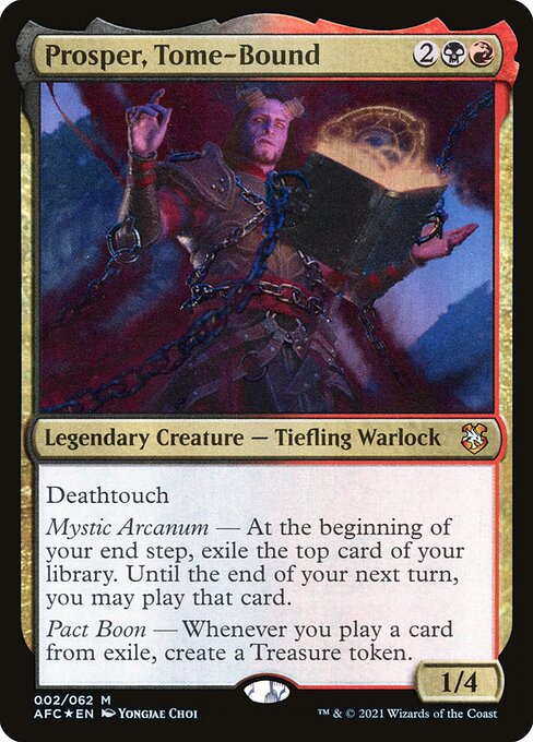 Prosper, Tome-Bound - Commander: Adventures in the Forgotten Realms - M - 2