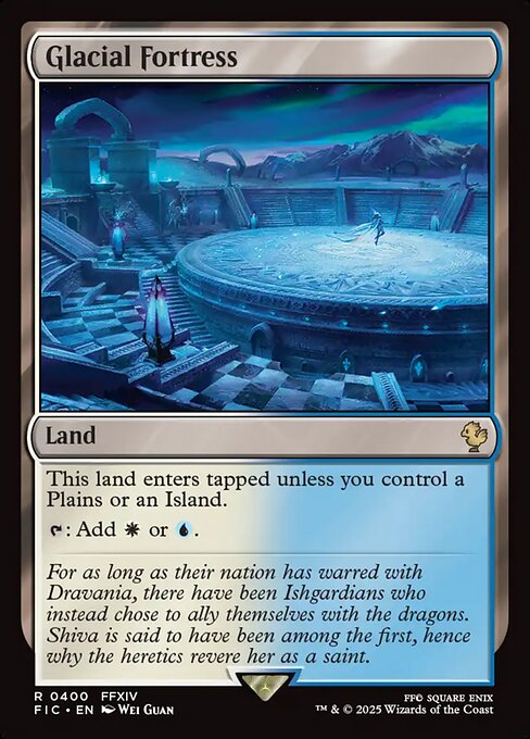 Glacial Fortress - Commander: FINAL FANTASY - R - 400