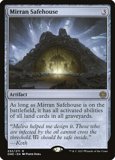 Mirran Safehouse - Promo Pack: Phyrexia: All Will Be One - R - 232