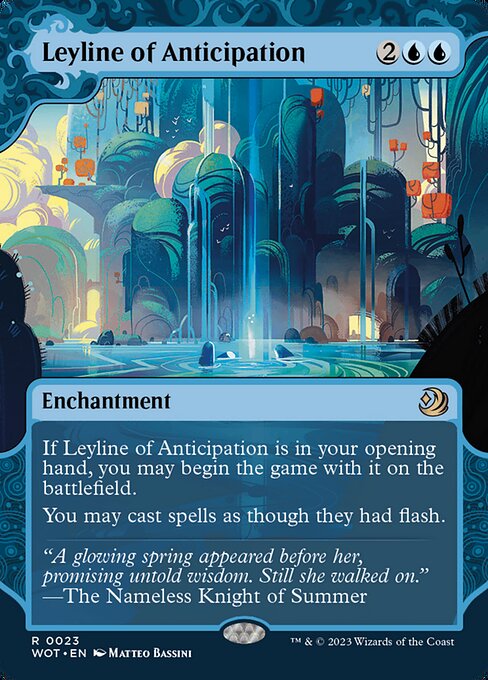 Leyline of Anticipation - Wilds of Eldraine: Enchanting Tales - R - 23