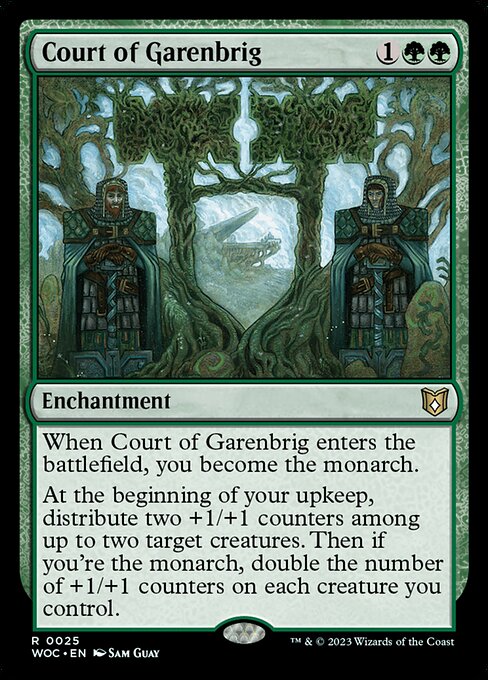 Court of Garenbrig - Commander: Wilds of Eldraine - R - 25