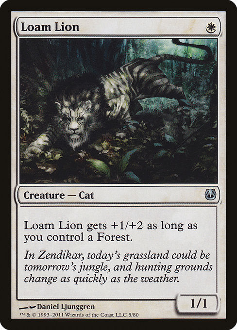 Loam Lion - Duel Decks: Ajani vs. Nicol Bolas - U - 5