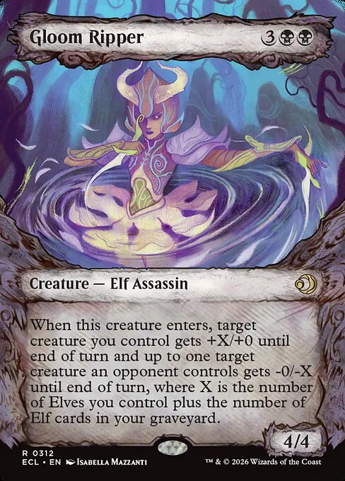 Gloom Ripper (Showcase) - Lorwyn Eclipsed - R - 312