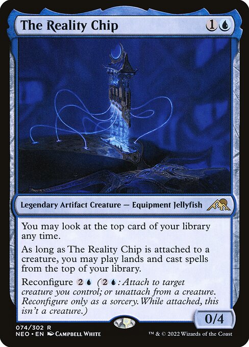 The Reality Chip - Kamigawa: Neon Dynasty - R - 74
