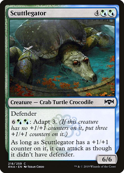 Scuttlegator - Ravnica Allegiance - C - 218