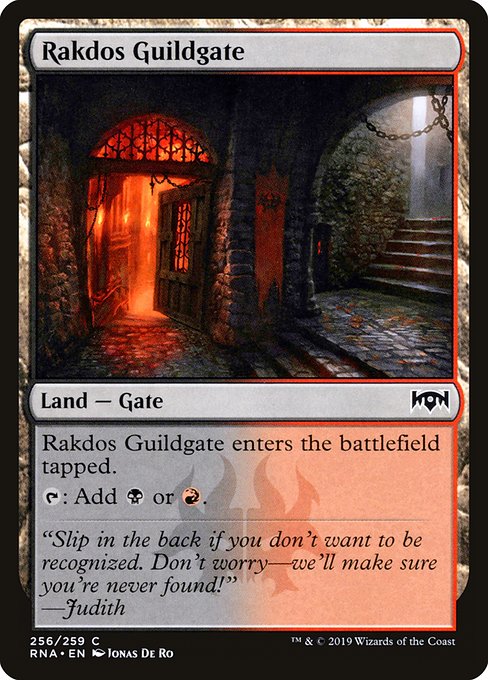 Rakdos Guildgate (256) - Ravnica Allegiance - C - 256