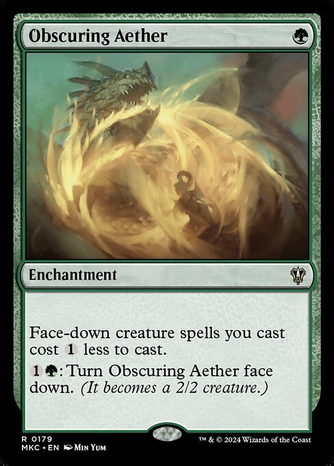 Obscuring Aether - Commander: Murders at Karlov Manor - R - 179