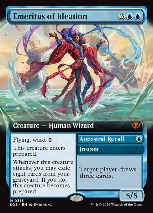 Emeritus of Ideation (Extended Art) - Secrets of Strixhaven - M - 315
