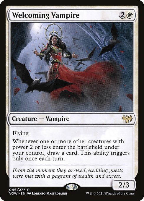 Welcoming Vampire - Innistrad: Crimson Vow - R - 46