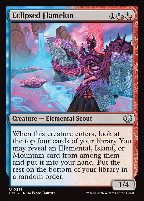 Eclipsed Flamekin - Lorwyn Eclipsed - U - 219