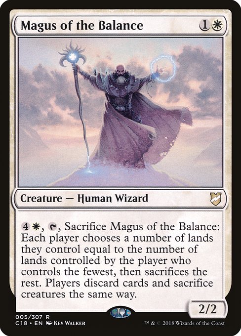 Magus of the Balance - Commander 2018 - R - 5