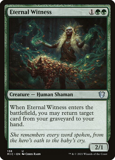 Eternal Witness - Commander: Innistrad: Midnight Hunt - U - 138