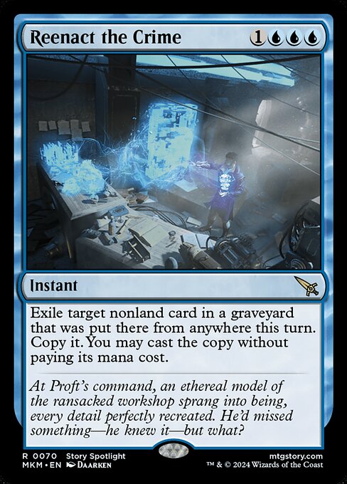 Reenact the Crime - Murders at Karlov Manor - R - 70