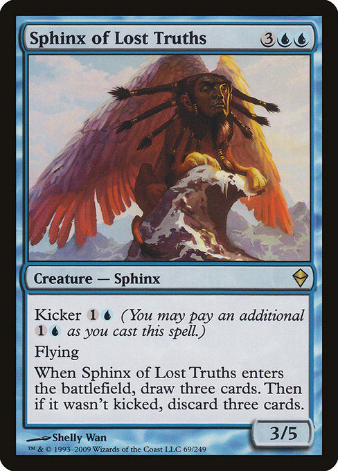 Sphinx of Lost Truths - Zendikar - R - 69