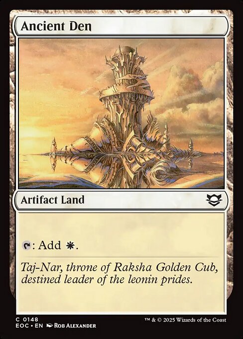 Ancient Den - Commander: Edge of Eternities - C - 148