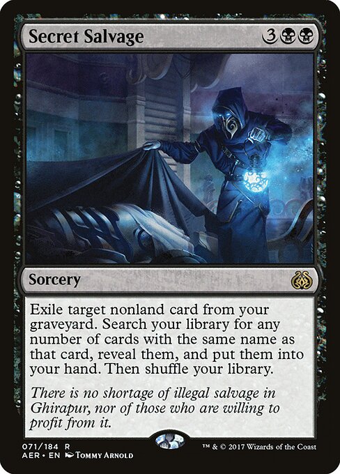 Secret Salvage - Aether Revolt - R - 71