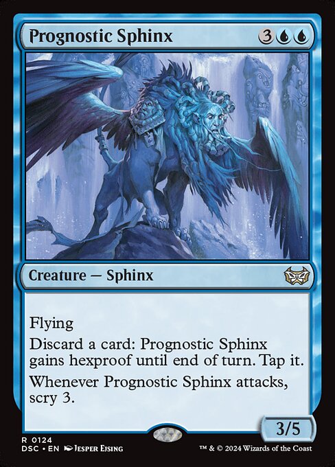 Prognostic Sphinx - Commander: Duskmourn: House of Horror - R - 124