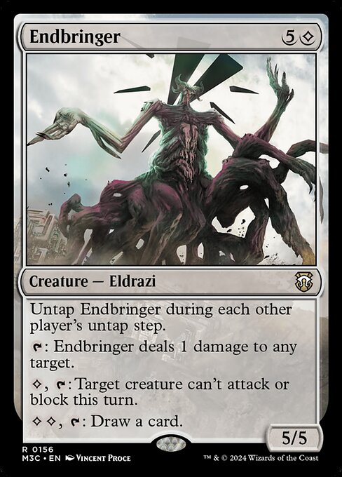Endbringer (Ripple Foil) - Commander: Modern Horizons 3 - R - 156