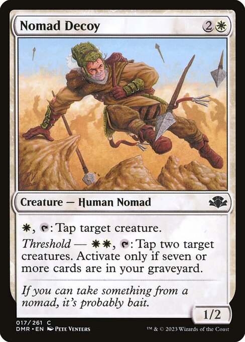 Nomad Decoy - Dominaria Remastered - C - 17