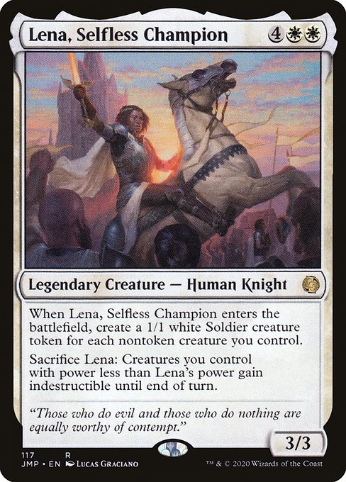 Lena, Selfless Champion - Jumpstart - R - 117