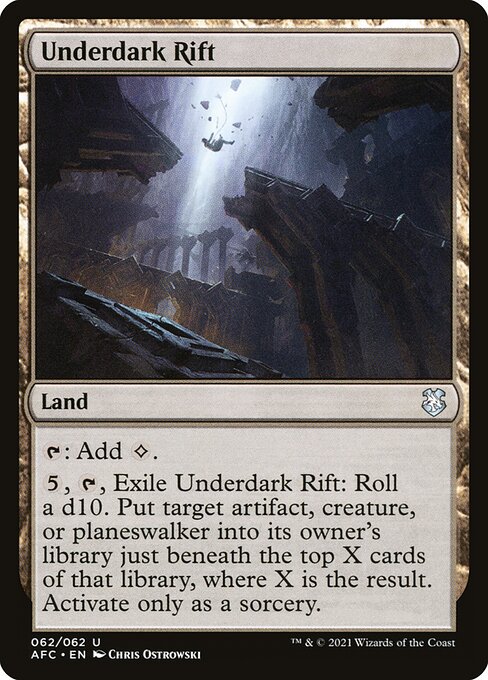 Underdark Rift - Commander: Adventures in the Forgotten Realms - U - 62