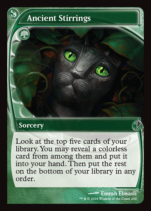 Ancient Stirrings (Future Sight) - Mystery Booster 2 - C - 202