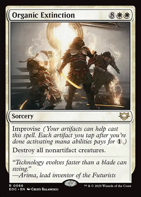 Organic Extinction - Commander: Edge of Eternities - R - 66