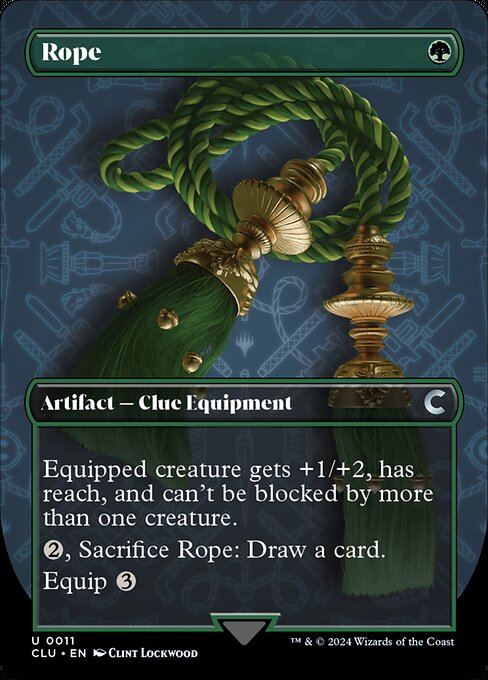 Rope (Borderless) - Ravnica: Clue Edition - U - 11